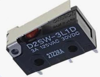 Omron Hinge Lever Micro Switch, PCB Terminal, 3 A @ 30 V dc, SPDT, IP67