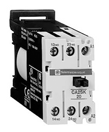 Schneider Electric TeSys K CA2S Contactor Relay, 110 V ac Coil, 2-Pole, 10 A, 2NO, 690 V ac