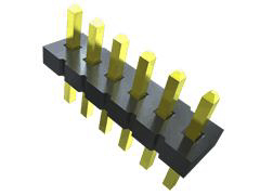 Samtec FTS Series Straight Through Hole Pin Header, 8 Contact(s), 1.27 mm Pitch, 2 Row, Unshrouded