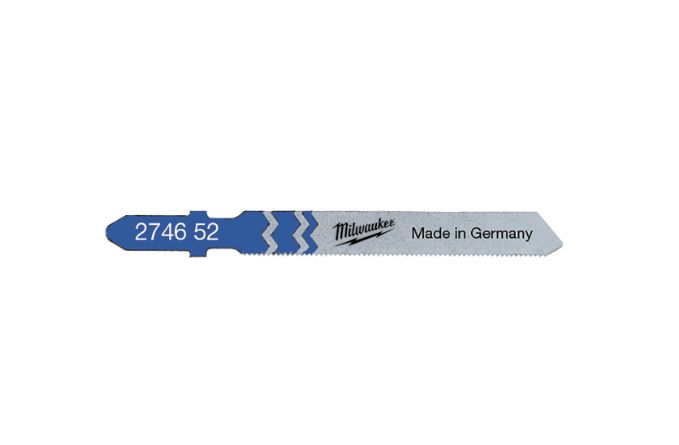 Milwaukee 55mm Cutting Length Jigsaw Blade, Pack of 5