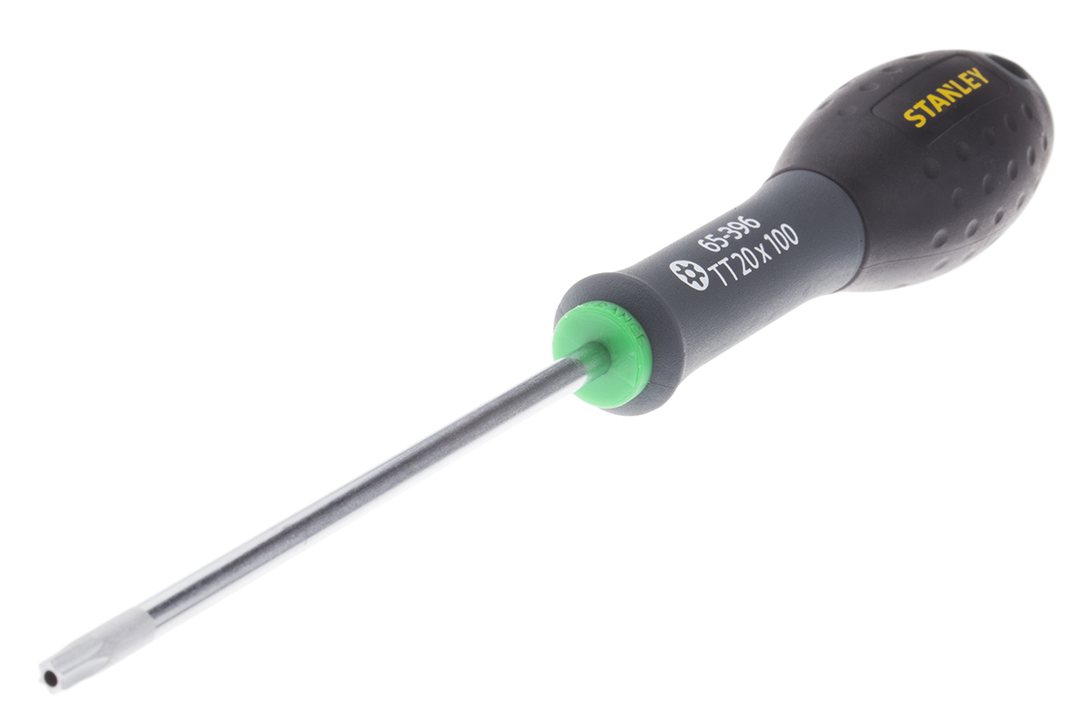 Stanley Tamperproof Torx  Screwdriver, T20 Tip, 100 mm Blade