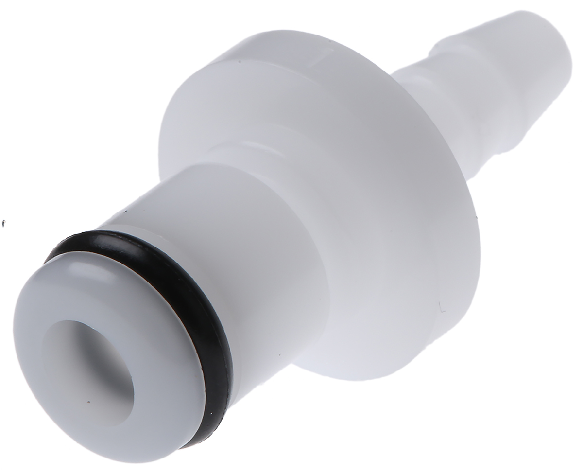 Colder Products Hose Connector, Straight Hose Tail Coupling 1/8in ID, 8.3 bar