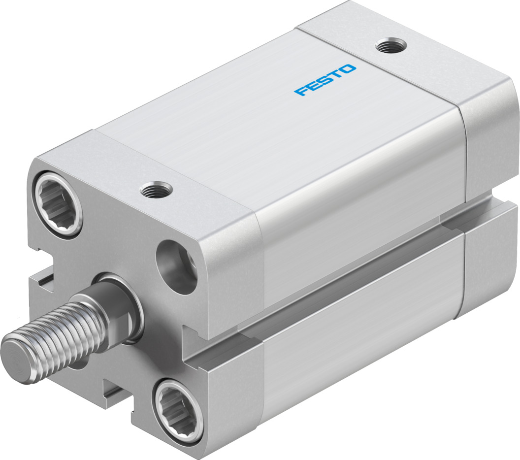 Festo Pneumatic Cylinder - 536256 25 mm Bore, 30 mm ADN Series, Double Acting Acting