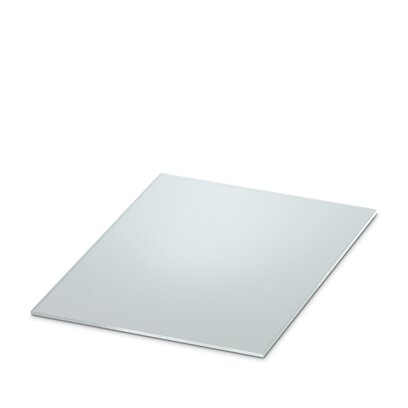 Phoenix Contact Satin/Gloss Transparent Plastic Sheet, 86.4mm x 195.4mm x 1.5mm