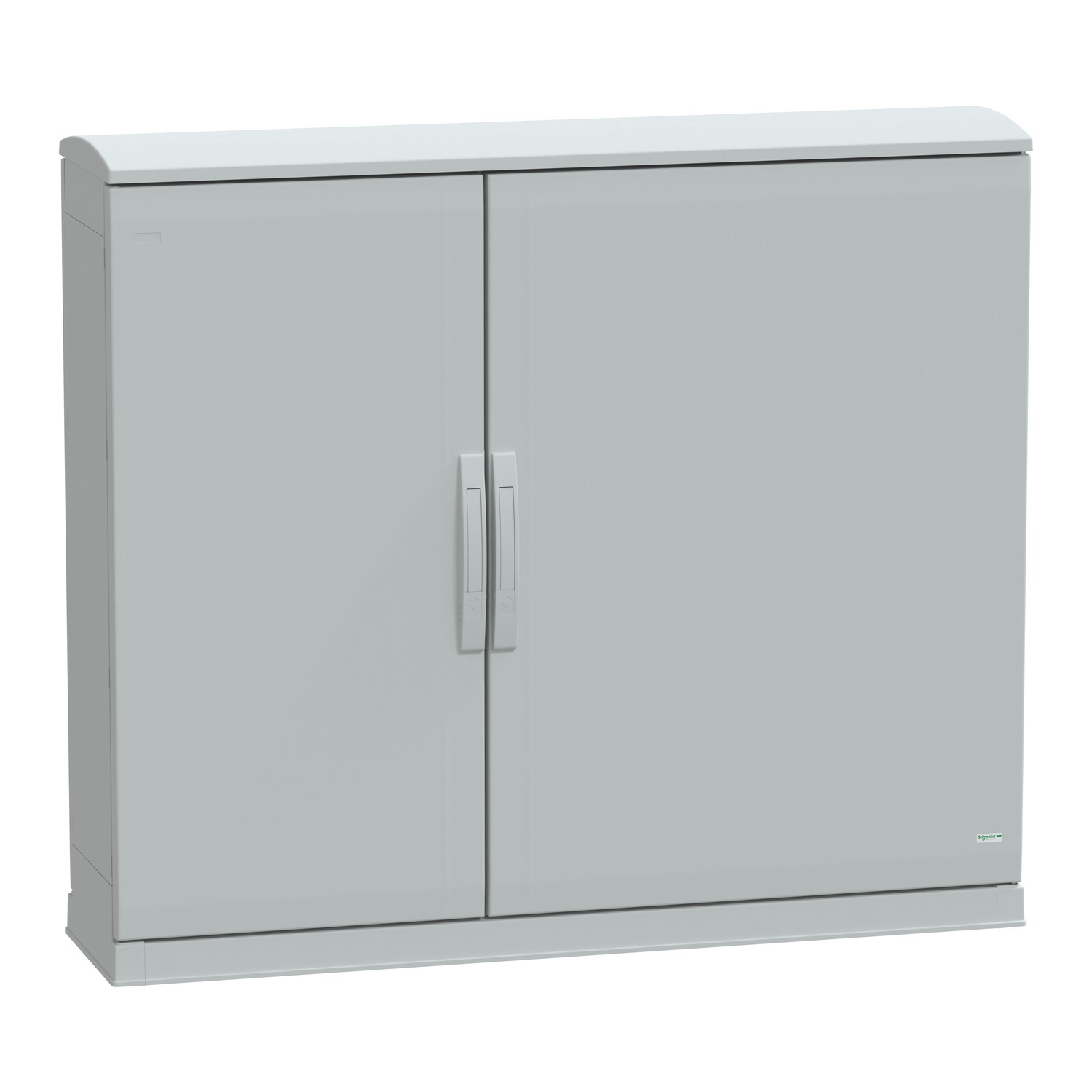 PanelSeT Series Fibreglass Reinforced Polyester Double-Door-Door Floor Standing Enclosure, Plain Door Door, IP44, 1000