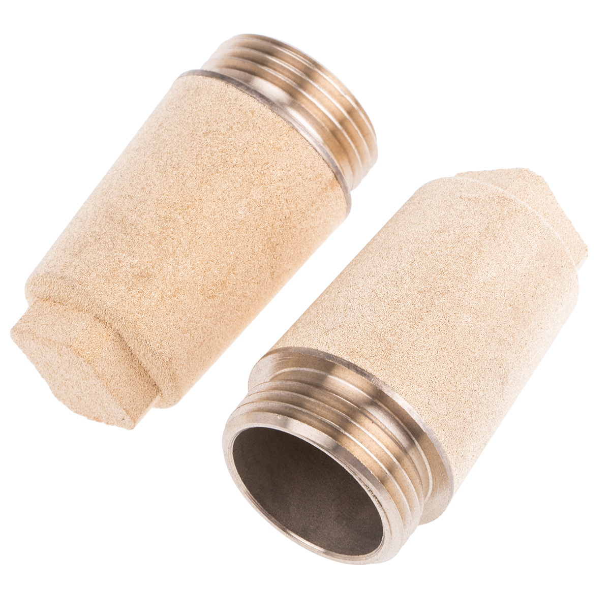 Legris 0670 Sintered Bronze 12bar Pneumatic Silencer, Threaded, G 1 Male