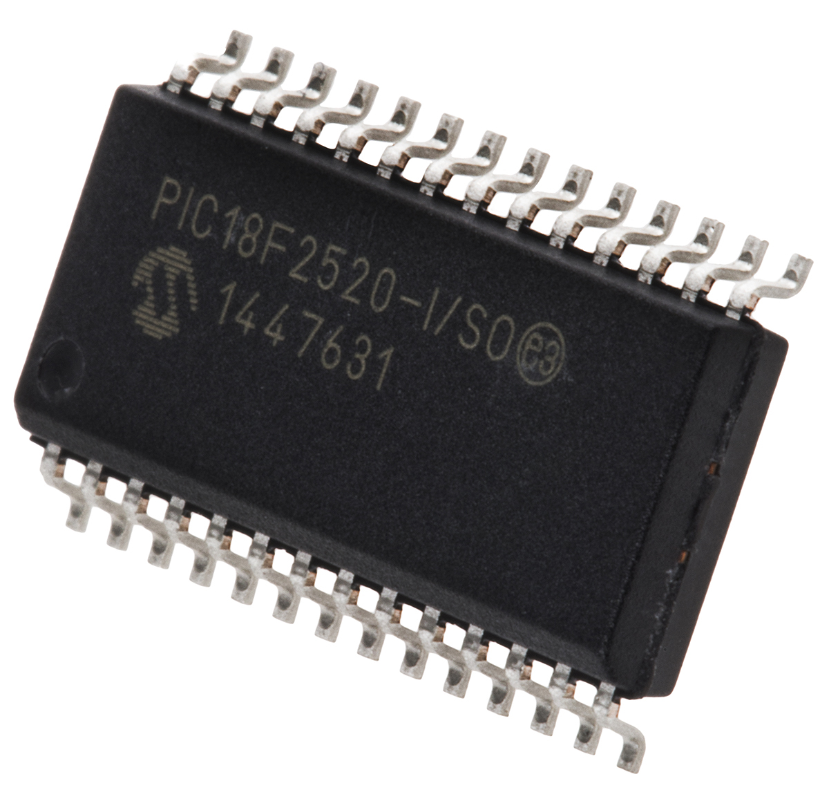 Microchip, 8 bit PIC, PIC18F2520 Microcontroller, 40 MHz, 32kB FLASH, 28-Pin SOIC