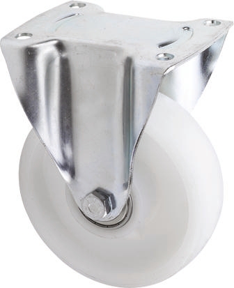 Tente Fixed Castor Wheel, 350kg Capacity, 160mm Wheel