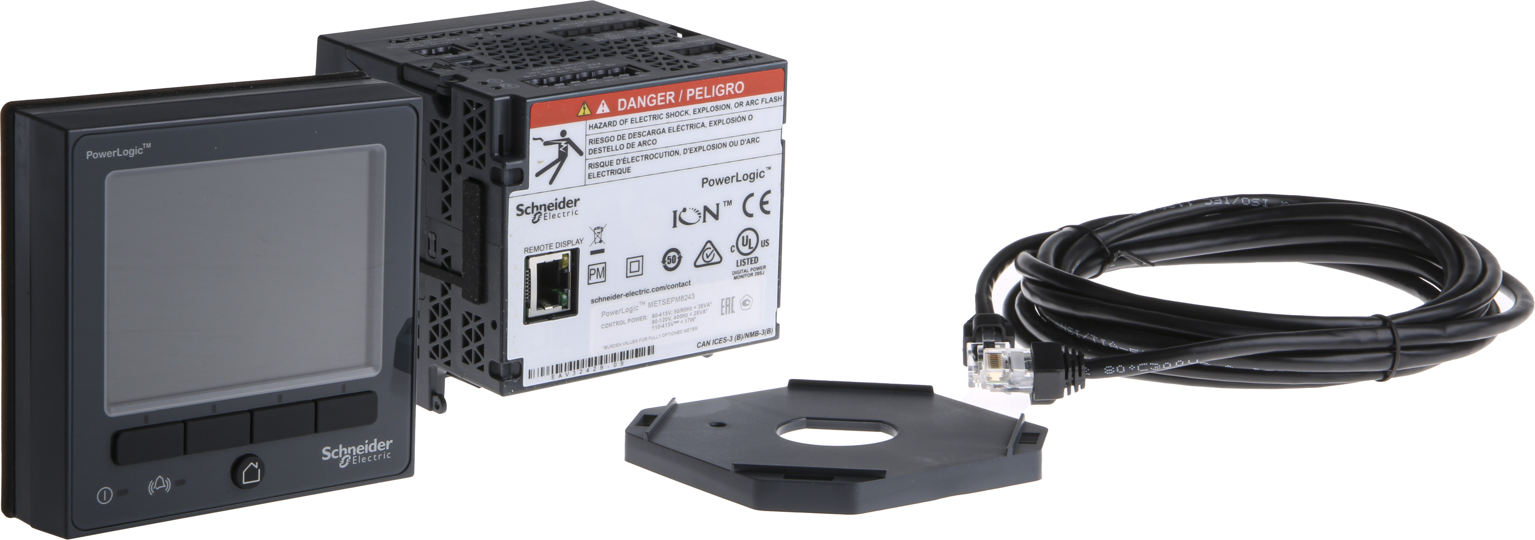 Schneider Electric 3 Phase LCD Energy MeterElectromechanical