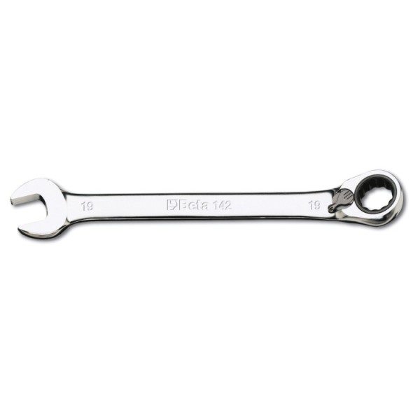 BETA Combination Ratchet Spanner, 32mm, Metric, , , 420 mm Overall