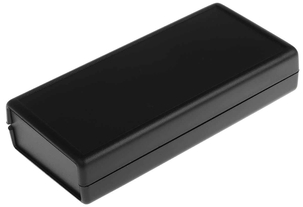 Hammond 1593 Black ABS Enclosure, 140 x 66 x 28mm