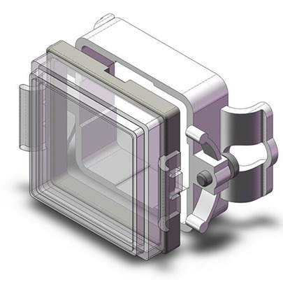 SMC Adapter, ZS Series, For Use With Pressure Switch