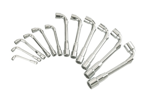 SAM Hex Tubular Box Spanner Set, 12 Pieces, 7 → 24 mm Tip