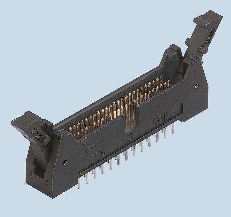 Hirose HIF6 Series Straight Through Hole PCB Header, 60 Contact(s), 2.54 mm Pitch, 2 Row, Shrouded