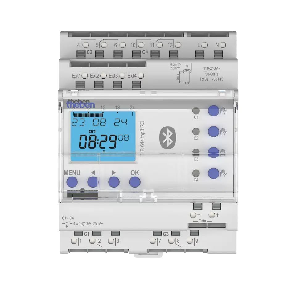 Theben Digital Time Switch 230 V ac, 4-Channel