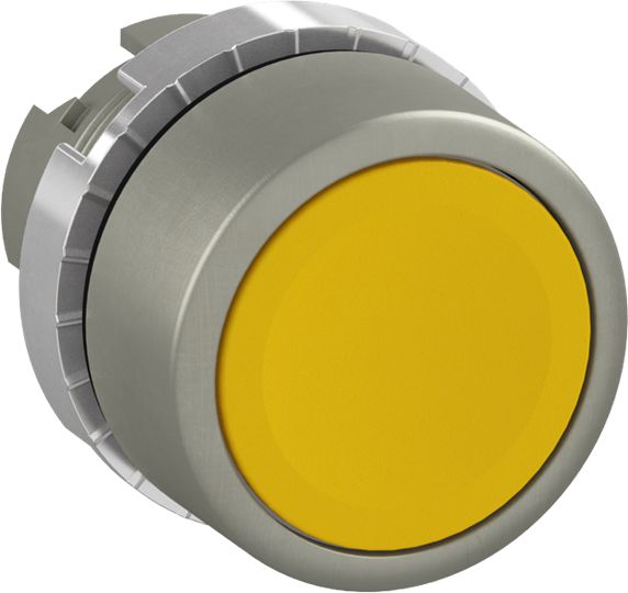 ABB 1SFA1 Series Yellow Momentary Push Button