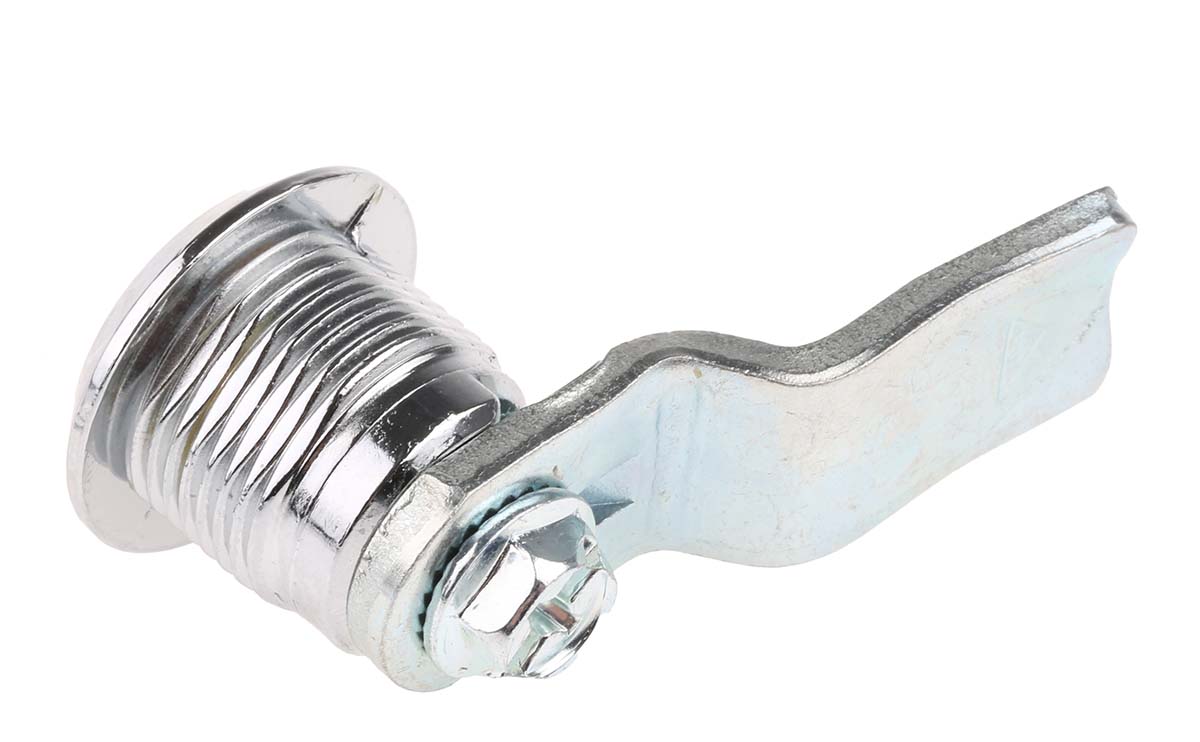 Steinbach & Vollman Camlock, 25mm Panel-to-Tongue, 20.2 x 20.2mm Cutout, Key Unlock