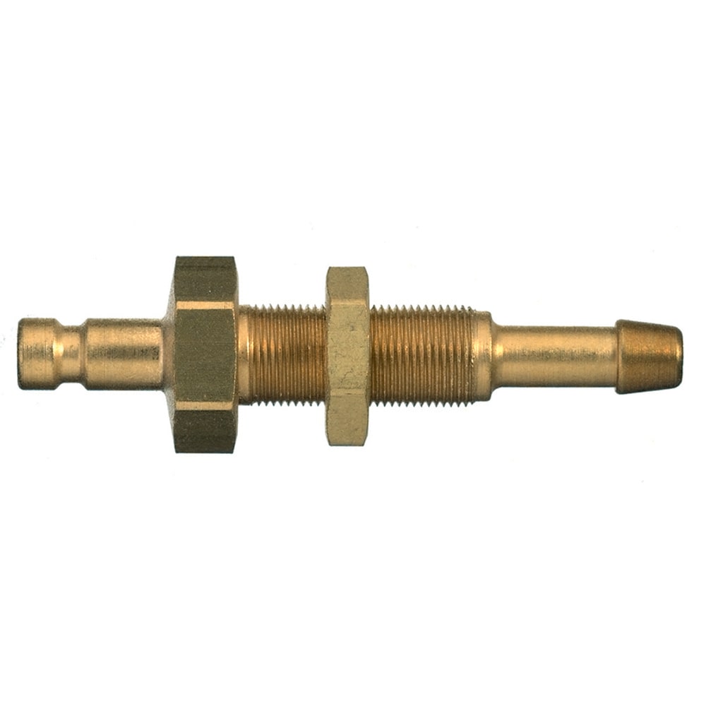 Legris Nickel Plated Brass Female, Male Pneumatic Quick Connect Coupling, Hose Barb