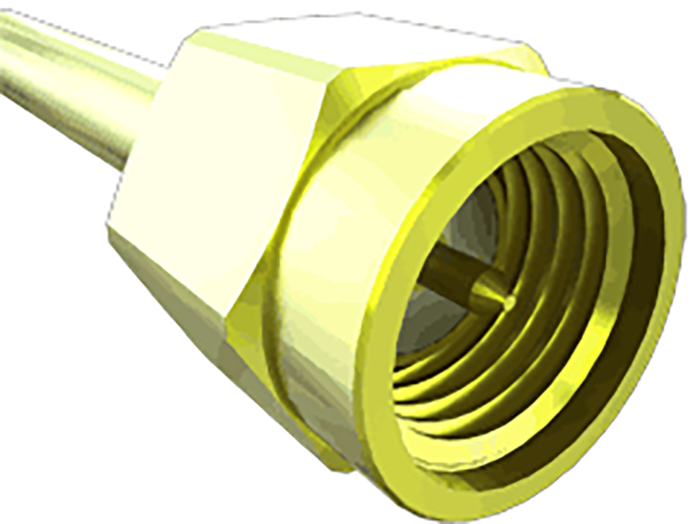 Samtec SMA Series, Plug Cable Mount SMA Connector, 50Ω, Crimp Termination, Straight Body
