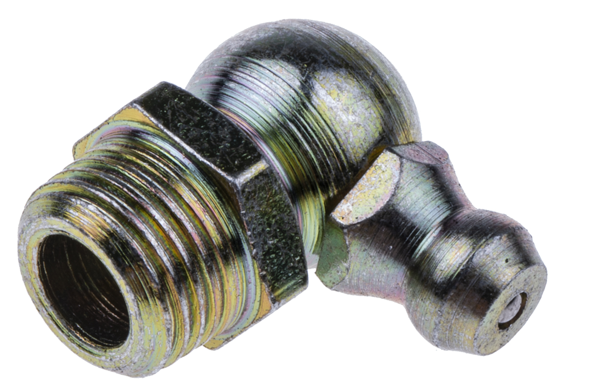 RS PRO Grease Nipple Kit Contains H1 Straight 1/8 in BSP (x50); H2 45° 1/8 in BSP (x50); H3 90° 1/8 in BSP (x50); Box