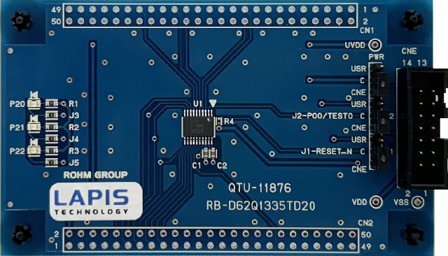 ROHM Reference Board Evaluation Board for MCU for general electronic equipment (AV/OA devices,communication,consumer