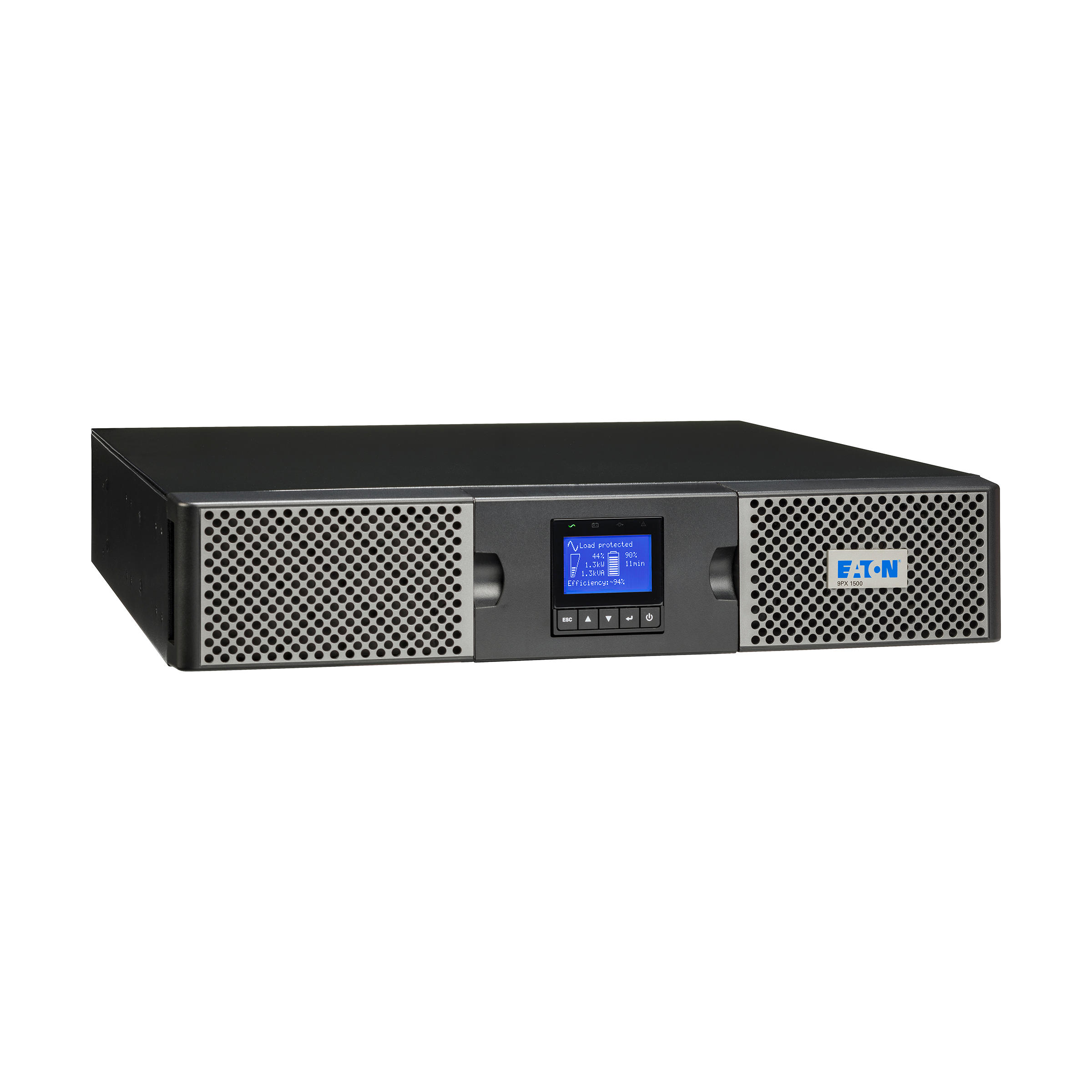 Eaton 176 → 276V Input Rack Mount Uninterruptible Power Supply, 1000VA (1kW), 9PX