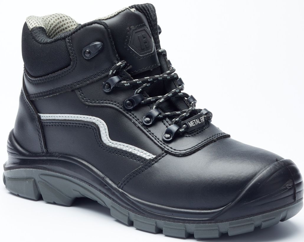 Blackrock CF08 Unisex Black Non Metallic Toe Capped Safety Shoes, UK 5, EU 38