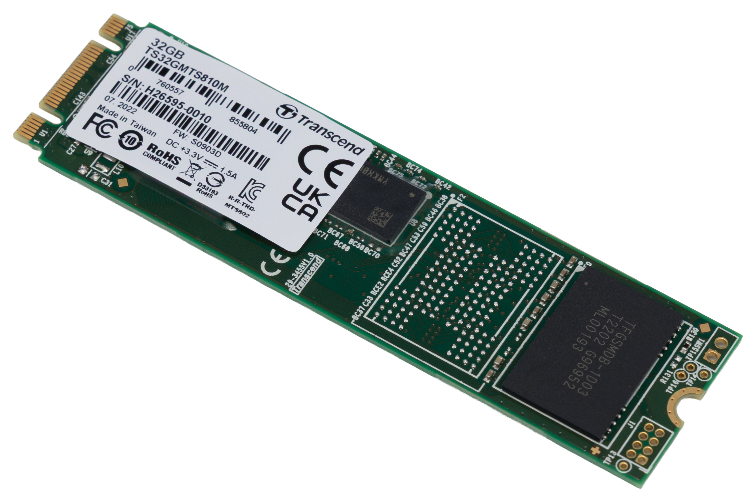 Transcend MTS810M M.2 32 GB Internal SSD