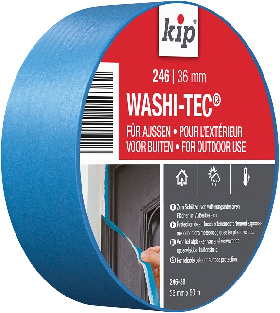 KIP 246-36 Blue Masking Tape 36mm x 50m