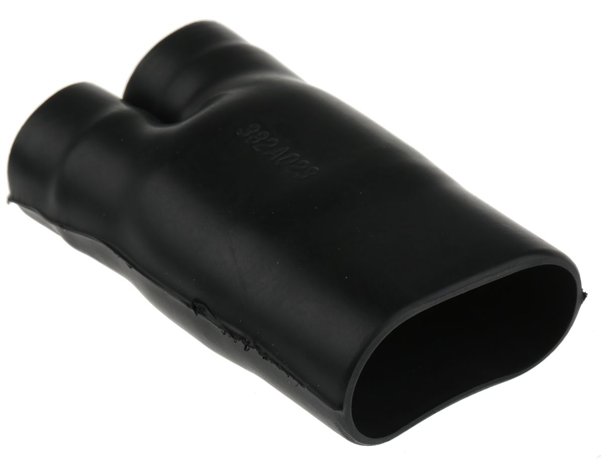 TE Connectivity Y Joint Black, Fluid Resistant Elastomer, 26.9mm