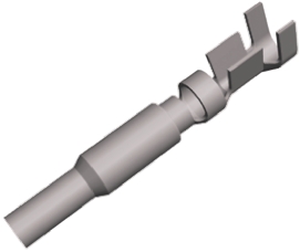 TE Connectivity Universal MATE-N-LOK II Series Female Crimp Terminal, 20AWG Min, 14AWG Max