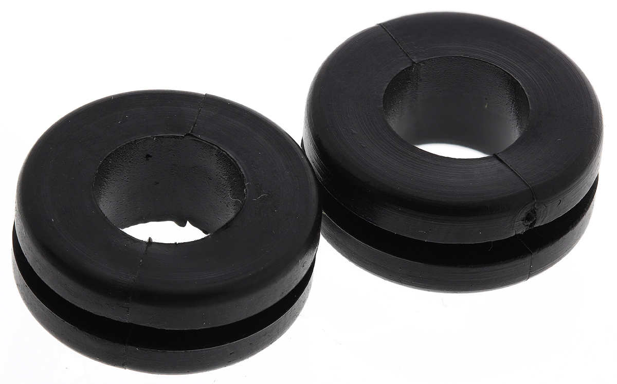 HellermannTyton HV Black PVC 11mm Cable Grommet for Maximum of 8mm Cable Dia. 633-03030 HV1303-PVC-FR-BK