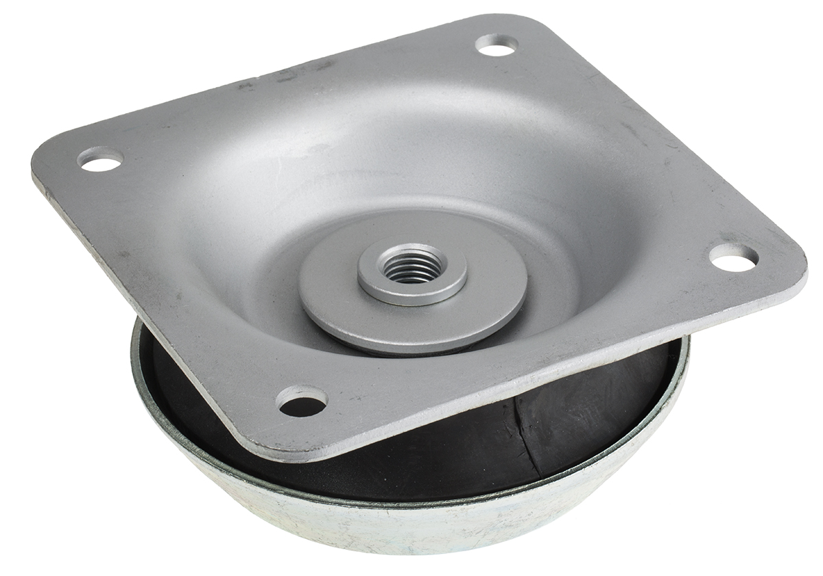 RS PRO Round M20 Anti Vibration Mount, Marine Mount with 900kg Compression Load