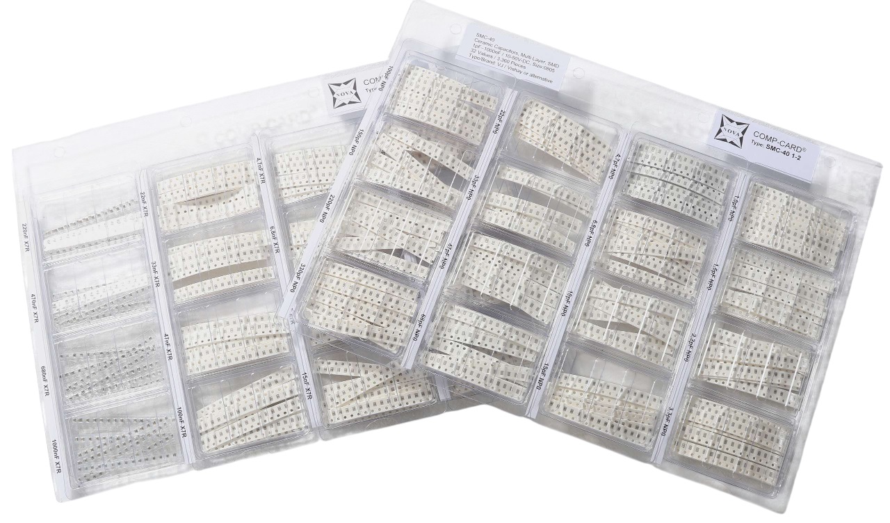 Nova, Surface Mount Ceramic Capacitor Kit 3.36 pieces