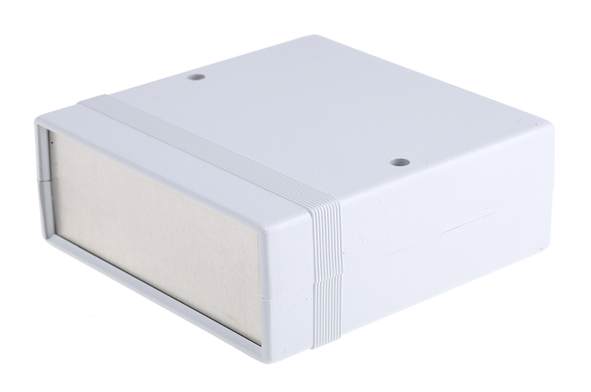 Hammond 1598 Grey Flame Retardant ABS Instrument Case, 134 x 135 x 50mm