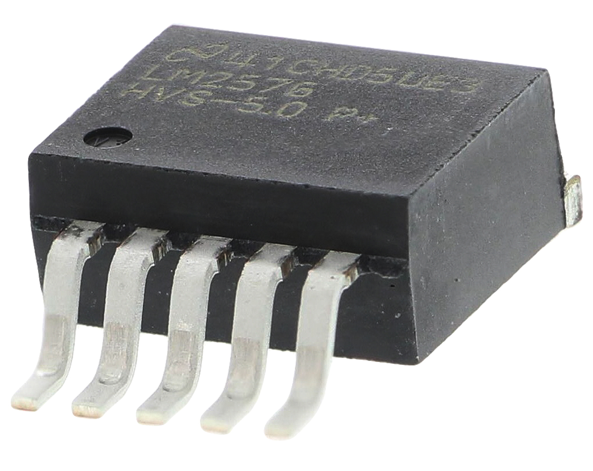 Texas Instruments, LM2576HVS-5.0/NOPB Step-Down Switching Regulator, 1-Channel 3A 5-Pin, D2PAK