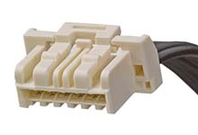 Molex 6 Way Male CLIK-Mate to 6 Way Male CLIK-Mate Wire to Board Cable, 50mm