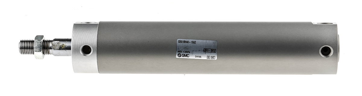 SMC Pneumatic Piston Rod Cylinder - CG1 Series