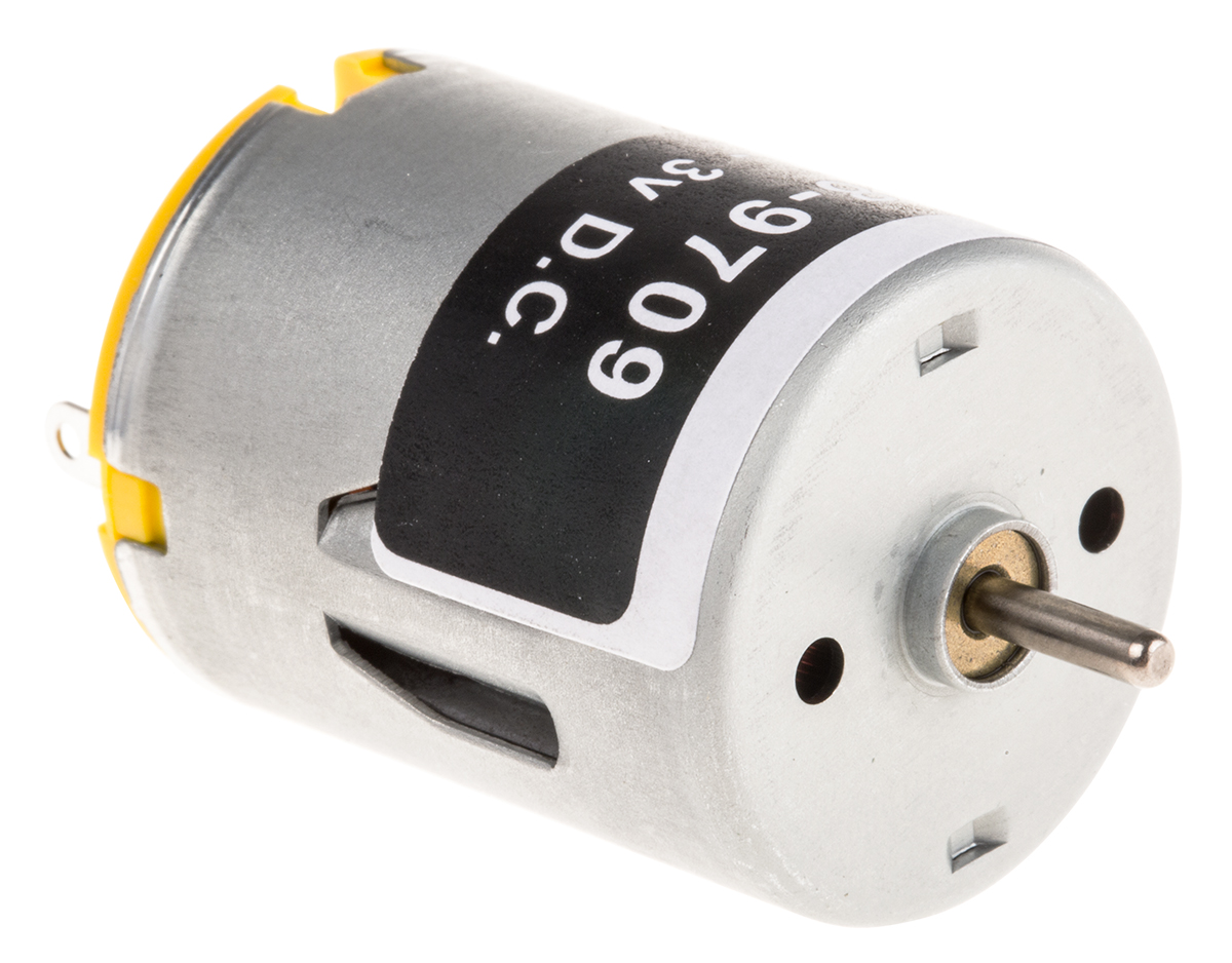 RS PRO Geared DC Motor, 1.6 W, 1.5 → 3 V dc, 20 gcm, 7800 rpm, 2mm Shaft Diameter