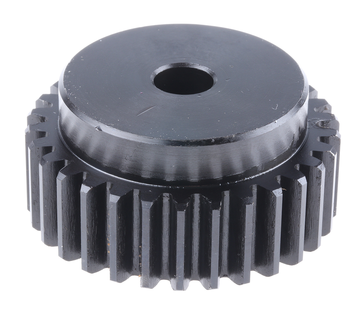 RS PRO Steel 30 Teeth Spur Gear, 2 Module, 12mm Bore Diam, 60mm Pitch Diam, 50mm Hub Diam