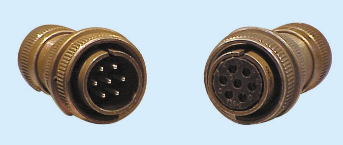 Glenair, Copper Alloy 24 Way Cable Mount MIL Spec Circular Connector PlugBlack, Pin Contacts,Shell Size 24, MIL-DTL-5015