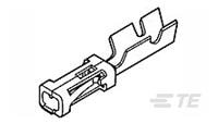 TE Connectivity Headers & Wire Housings 2P HE13 STRAIGHT Series Socket PCB Connector, 1 Contact(s), 1 Row, Unshrouded