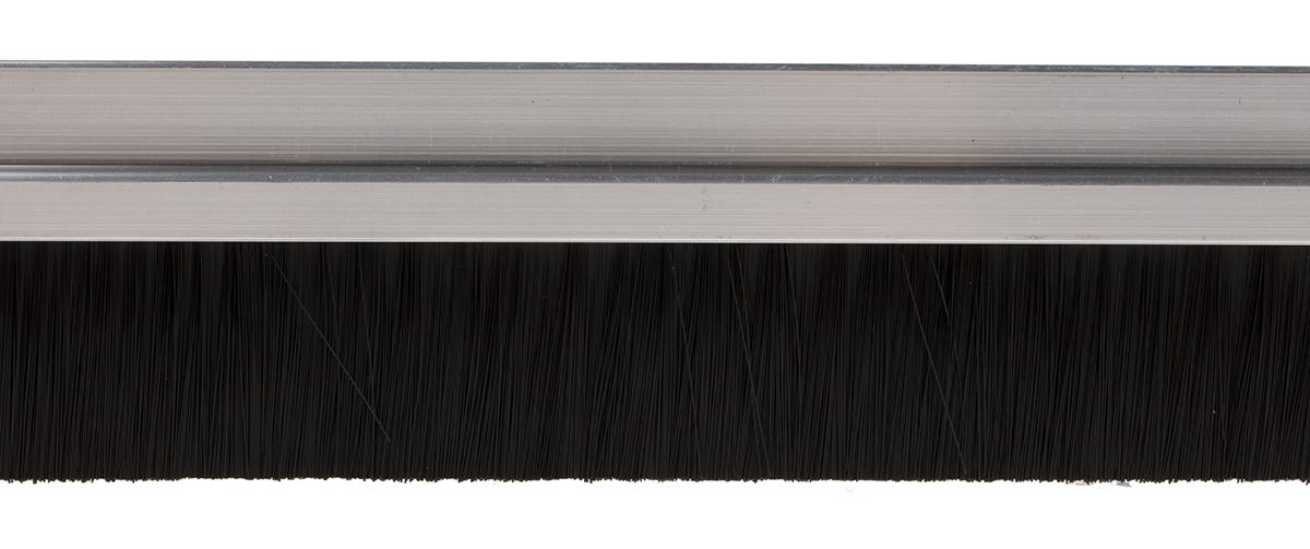 RS PRO Aluminium Brush Strip, 838mm