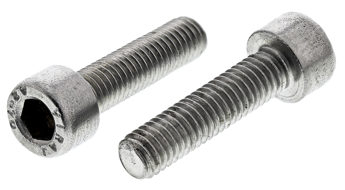 RS PRO Stainless Steel Hex Socket Cap Screw, DIN 912, M5 x 20mm