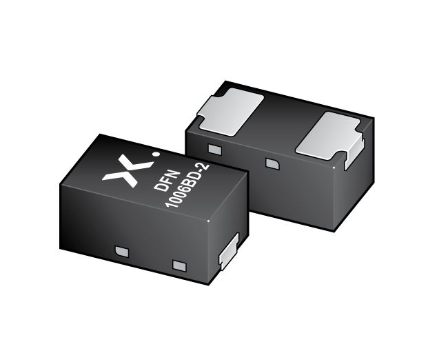 Nexperia, 43V Zener Diode 365 mW SMT DFN1006BD-2