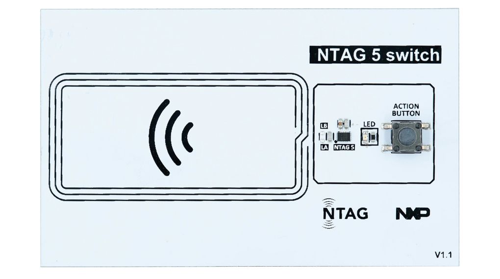 NXP OM2NTA5KIT Near Field Communication (NFC) Development Kit for NFC Enabled Mobile Phone 13.56MHz OM2NTA5KIT
