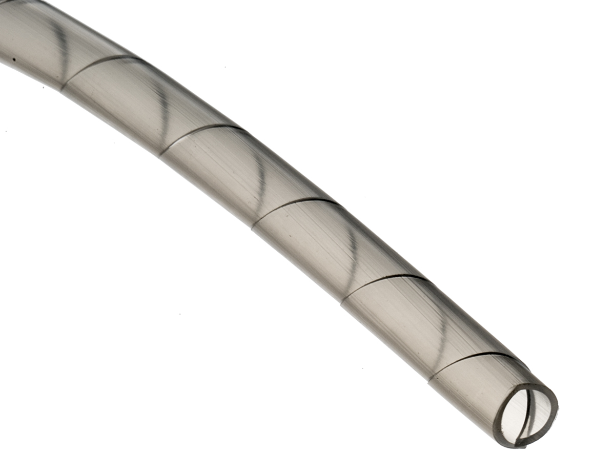 RS PRO Spiral Wrap, I.D 6mm, 30mm Polyethylene