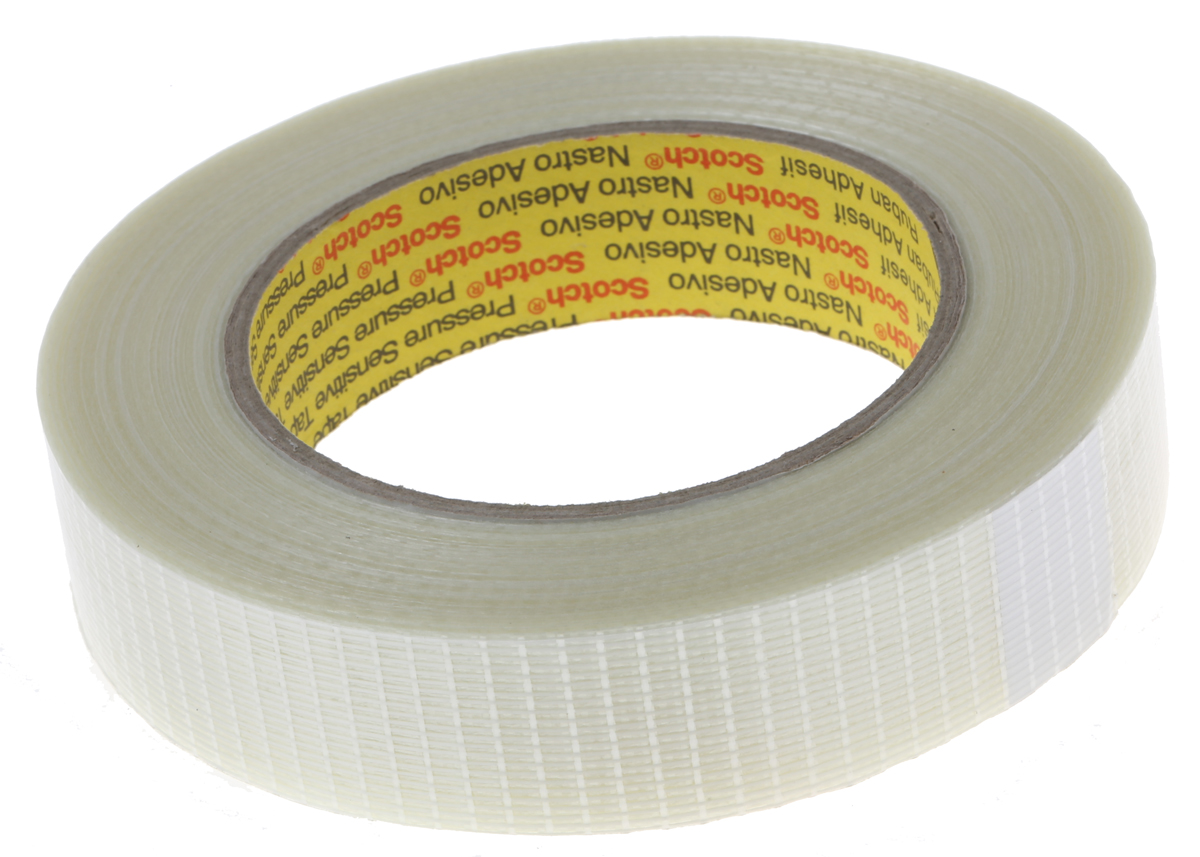 3M SCOTCH 8959 Transparent Packing Tape, 50m x 25mm