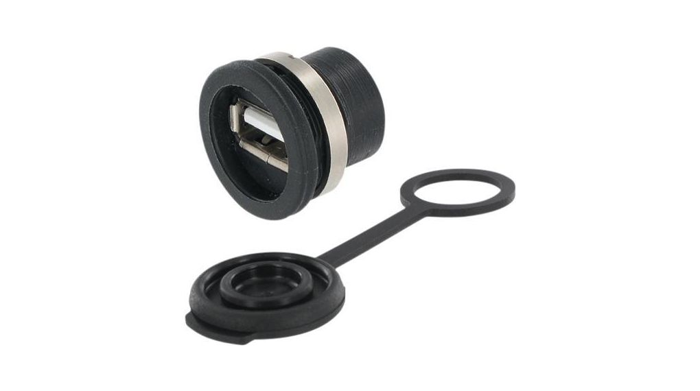 Encitech Connectors USB 2.0, Female USB A to