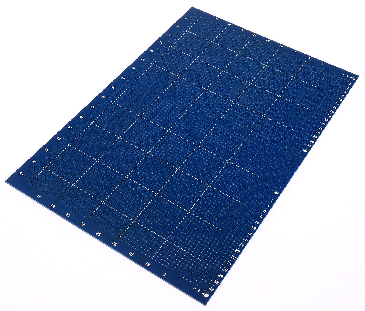 10-27559, Single-Sided Stripboard Epoxy Glass 233.4 x 160 x 1.6mm DIN 41612 FR4